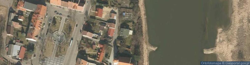 Zdjęcie satelitarne Zaułek Kościelny ul.