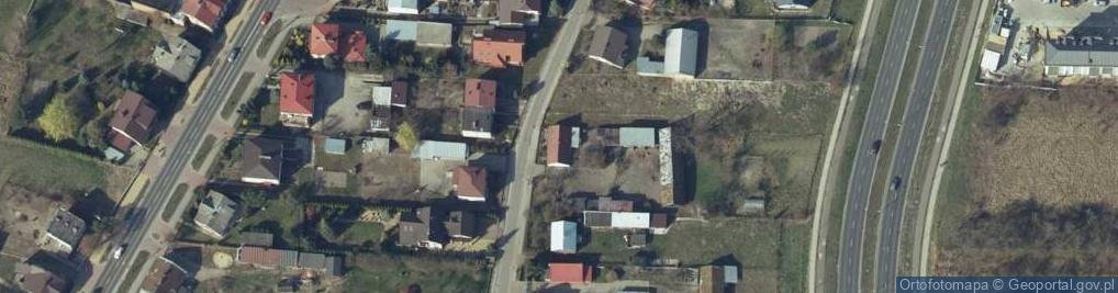 Zdjęcie satelitarne Zagumienna ul.