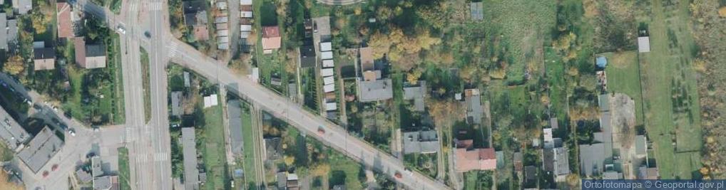 Zdjęcie satelitarne Żarecka ul.