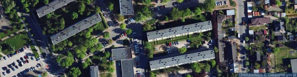 Zdjęcie satelitarne Zapolskiej Gabrieli ul.