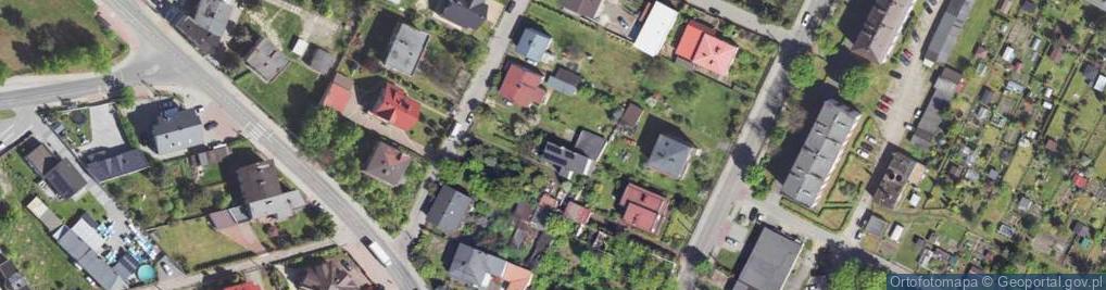 Zdjęcie satelitarne Zagłębiowska ul.