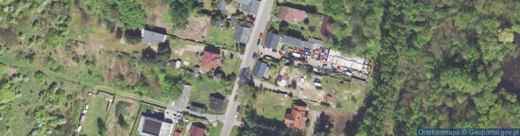 Zdjęcie satelitarne Zakawie ul.