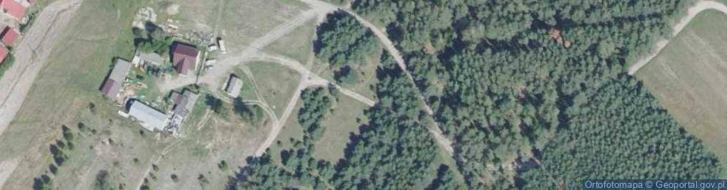 Zdjęcie satelitarne Zakręty ul.