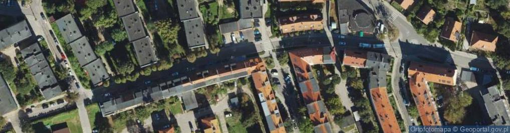 Zdjęcie satelitarne Zakopiańska ul.