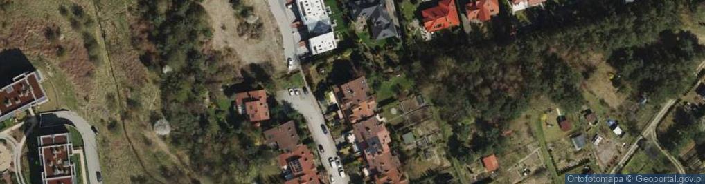 Zdjęcie satelitarne Zacna ul.