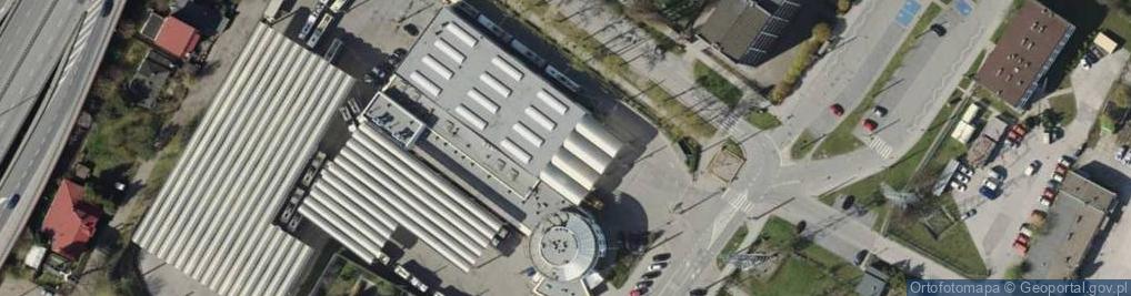 Zdjęcie satelitarne Zakręt do Oksywia ul.