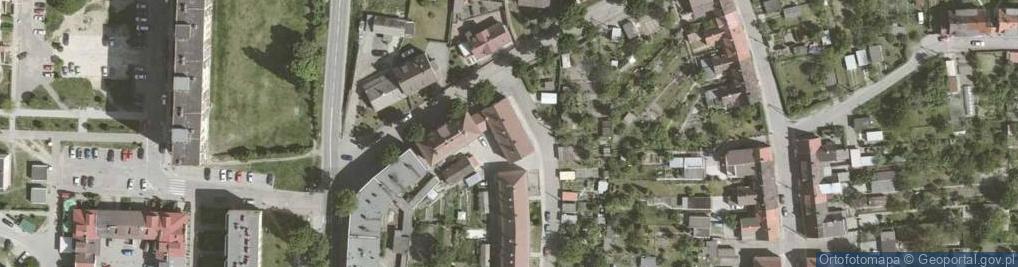 Zdjęcie satelitarne Zawodna ul.
