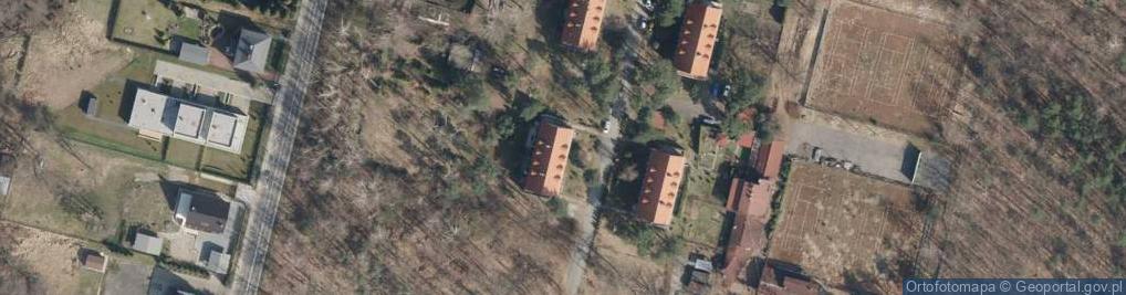 Zdjęcie satelitarne Zakątek Leśny ul.