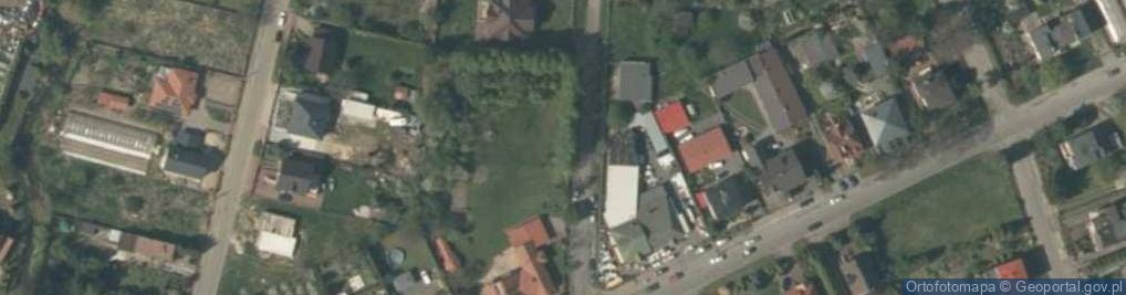 Zdjęcie satelitarne Zakątna ul.