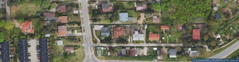 Zdjęcie satelitarne Zaścianek ul.