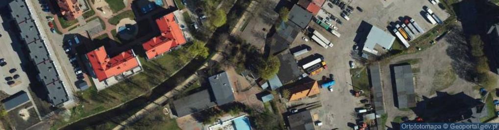 Zdjęcie satelitarne Za Basenem ul.