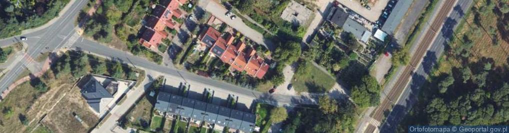 Zdjęcie satelitarne Zachodnia ul.
