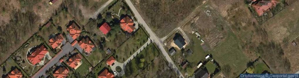 Zdjęcie satelitarne Zachodnia ul.
