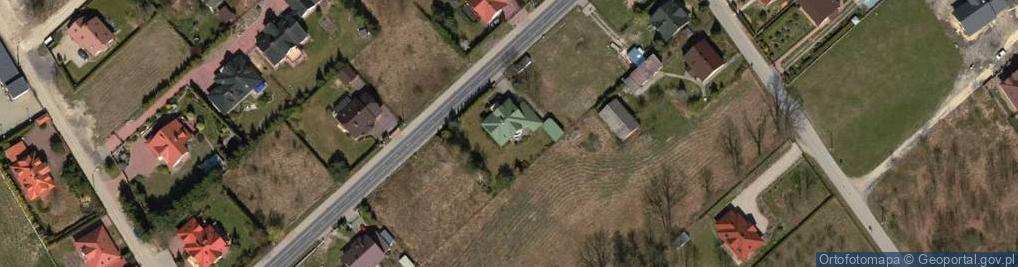 Zdjęcie satelitarne Zachodnia ul.