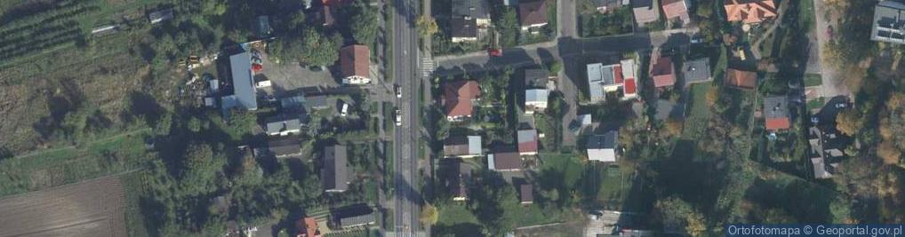 Zdjęcie satelitarne Zamojska ul.