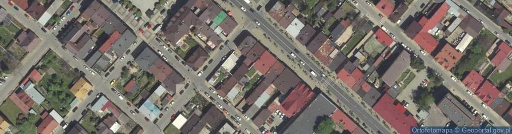 Zdjęcie satelitarne Zamoyskiego Jana, hetm. ul.