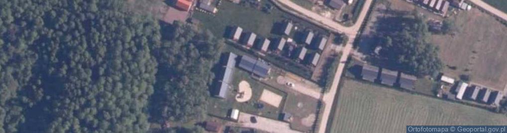 Zdjęcie satelitarne Za Lasem ul.