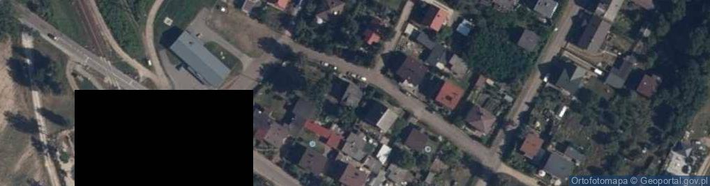 Zdjęcie satelitarne Zaściankowa ul.