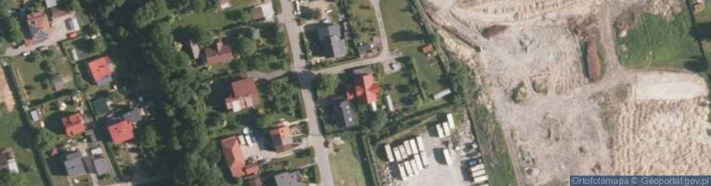 Zdjęcie satelitarne Zaciszna ul.