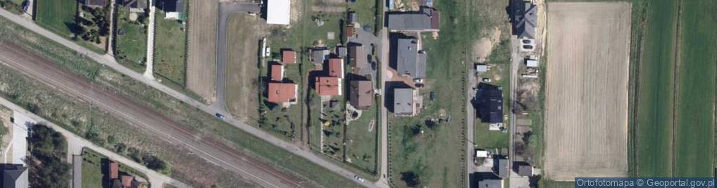 Zdjęcie satelitarne Za Koleją ul.