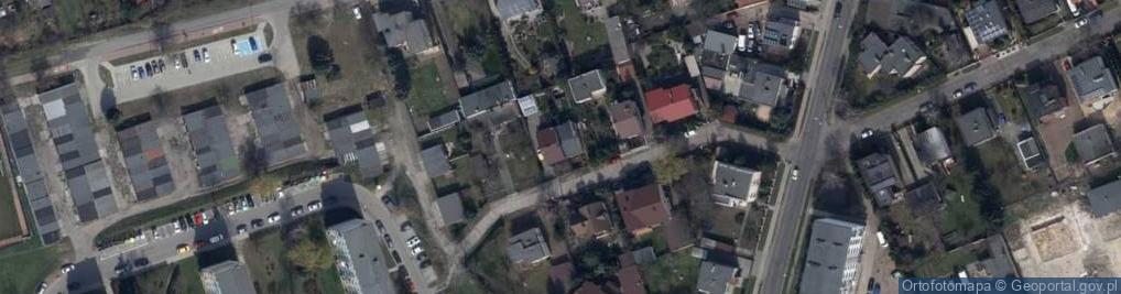 Zdjęcie satelitarne Żabia ul.
