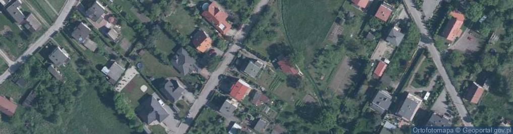 Zdjęcie satelitarne Zaułek Szkolny ul.