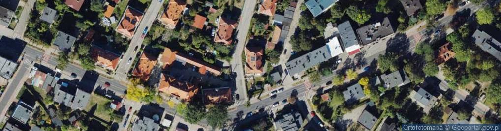 Zdjęcie satelitarne Zagrody ul.