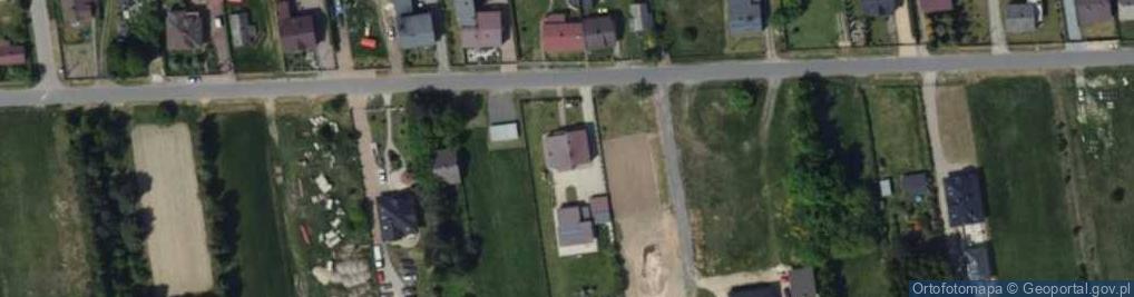 Zdjęcie satelitarne Zachodnia ul.