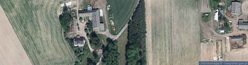 Zdjęcie satelitarne Zamłynie ul.