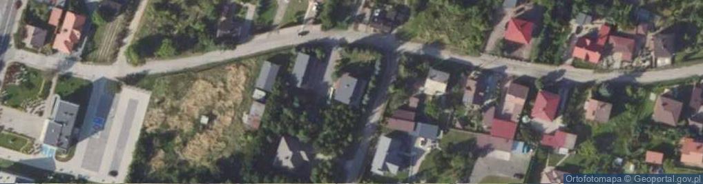 Zdjęcie satelitarne Zawodnia ul.