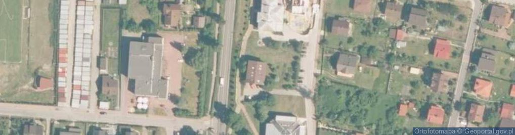 Zdjęcie satelitarne Zawierciańska ul.