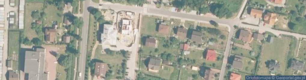 Zdjęcie satelitarne Zawierciańska ul.