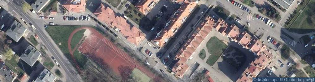 Zdjęcie satelitarne Zapleczna ul.
