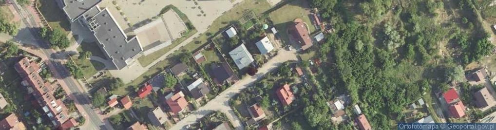 Zdjęcie satelitarne Zaułek Wodny ul.