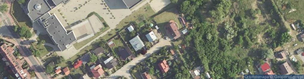 Zdjęcie satelitarne Zaułek Wodny ul.