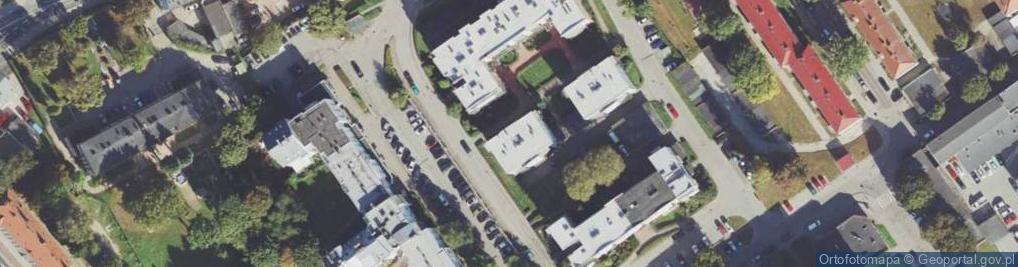 Zdjęcie satelitarne Zakole ul.