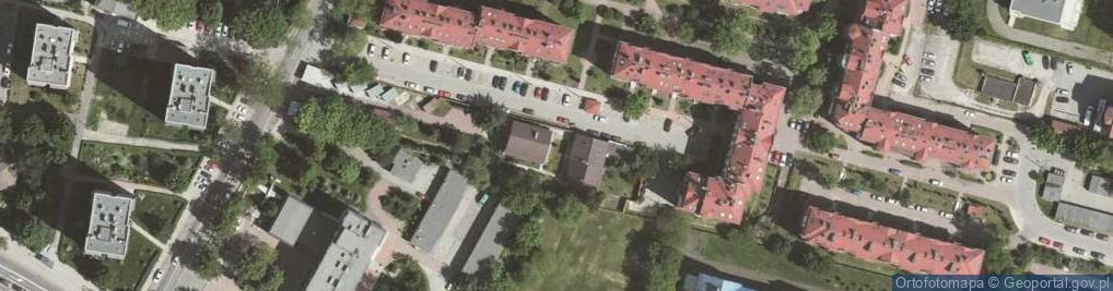 Zdjęcie satelitarne Zaczarowane Koło ul.