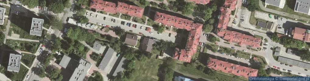Zdjęcie satelitarne Zaczarowane Koło ul.