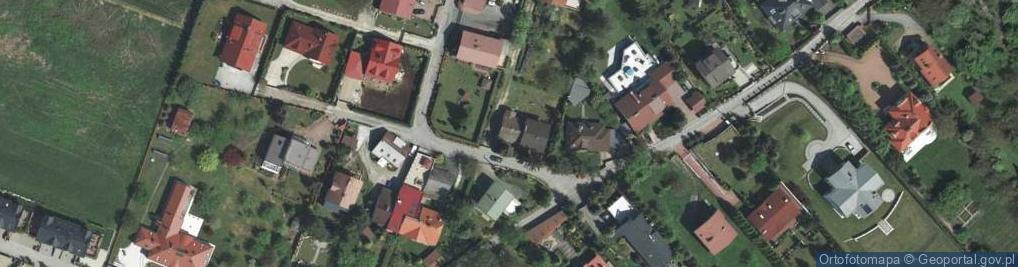 Zdjęcie satelitarne Za Skłonem ul.