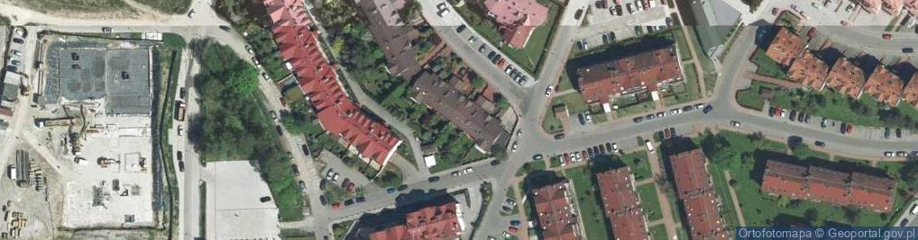 Zdjęcie satelitarne Zaporoska ul.