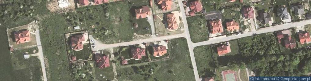 Zdjęcie satelitarne Zamglona ul.