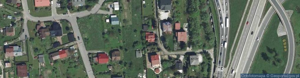 Zdjęcie satelitarne Zakopiańska ul.