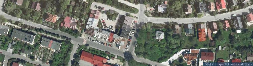 Zdjęcie satelitarne Zawiszy ul.