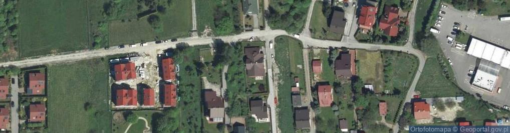 Zdjęcie satelitarne Zakarczmie ul.