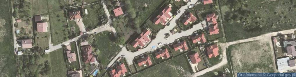 Zdjęcie satelitarne Zarosie ul.