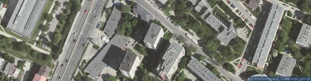 Zdjęcie satelitarne Zaułek Wileński ul.