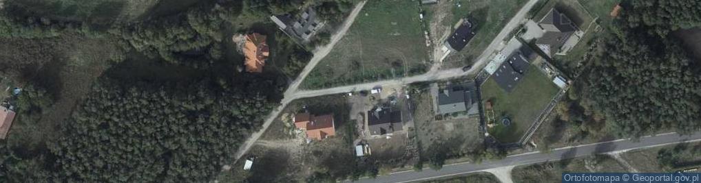 Zdjęcie satelitarne Zaczarowana ul.