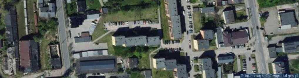 Zdjęcie satelitarne Zakątna ul.