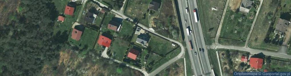 Zdjęcie satelitarne Za Górą ul.
