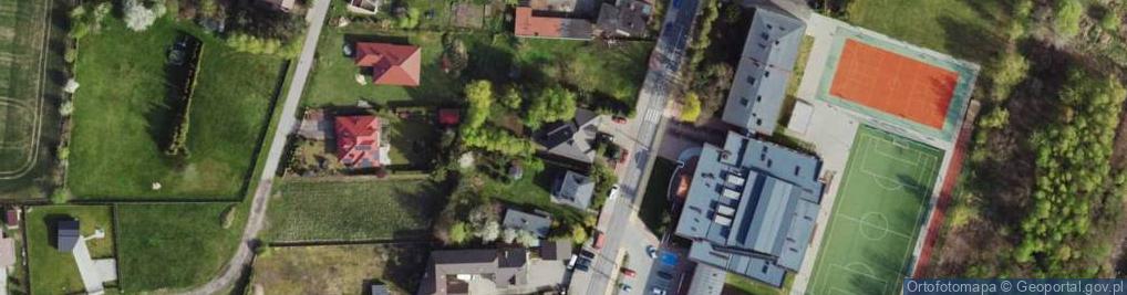 Zdjęcie satelitarne Zachodnia ul.